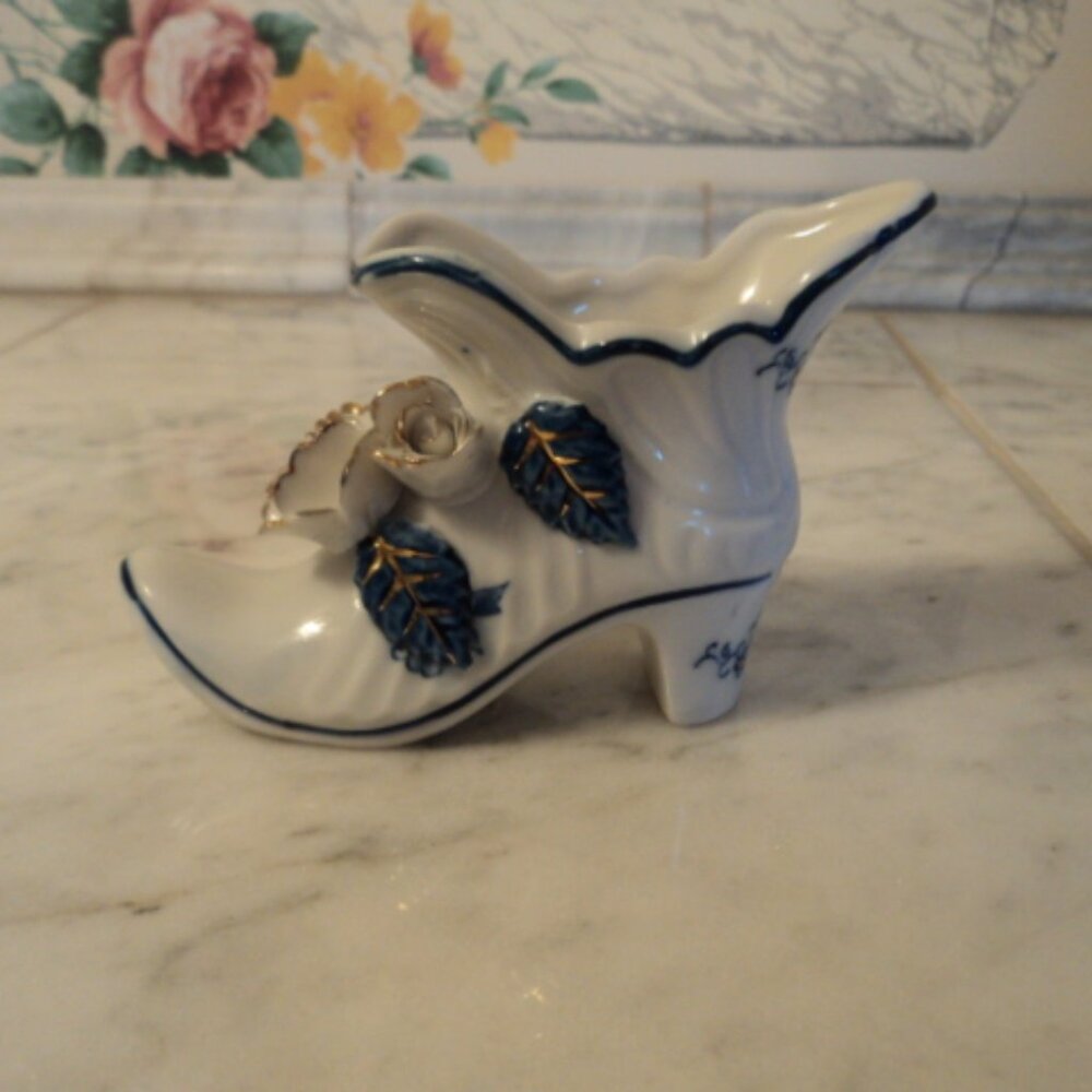 vintage shoe figurine